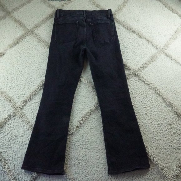 Frame Le Crop Mini Boot Womens 27 Blue Denim - Picture 12 of 12